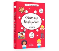 1. Sınıf Okumaya Başlıyorum (10 Kitap Takım) - Kolektif - Pinokyo Yayınları