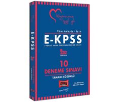 Yargı 2022 Tüm Adaylar İçin EKPSS Çözümlü 10 Deneme Sınavı
