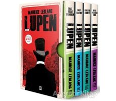 Arsen Lüpen-Kutulu Siyah Set (4 Kitap Takım) - Maurice Leblanc - Dokuz Yayınları