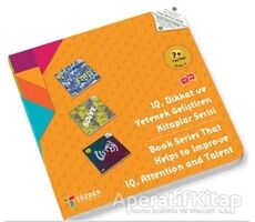 7+ Yaş Seti Level 2 - IQ, Dikkat ve Yetenek Geliştiren Kitaplar Serisi - Kolektif - TÜZDER Yayınları