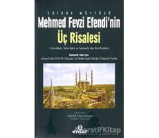 Edirne Müftüsü Mehmed Fevzi Efendi’nin Üç Risalesi - Abdullah Taha İmamoğlu - Ensar Neşriyat