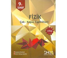 9.Sınıf Fizik Çek Kopar Fasikülleri İMES Eğitim Yayınları