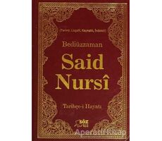 Bediüzzaman Said Nursi Tarihçe i Çanta Boy - Söz Basım Yayın