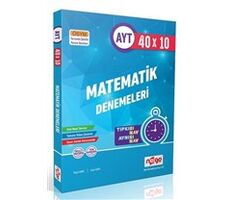 AYT 40 x10 Matematik Denemeleri Nego Yayınları