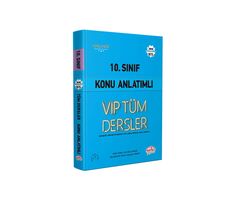 10. Sınıf VIP Tüm Dersler Konu Anlatımlı Editör Yayınevi