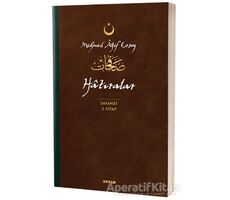 Hatıralar - Safahat 5. Kitap - Mehmed Akif Ersoy - Beyan Yayınları