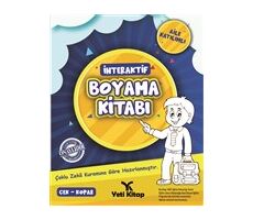 İnteraktif Boyama Kitabı 1 - Feyyaz Ulaş - Yeti Kitap