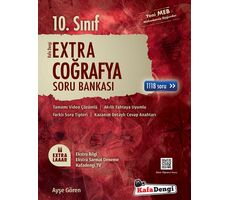 10. Sınıf Coğrafya Extra Soru Bankası Kafadengi Yayınları