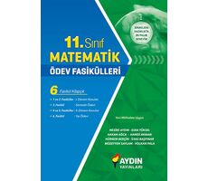 11.Sınıf Matematik Ödev Fasikülleri Aydın Yayınları