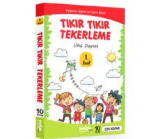 1. Sınıf Tıkır Tıkır Tekerleme (10 Kitap Takım) - Ülkü Duysak - Pinokyo Yayınları