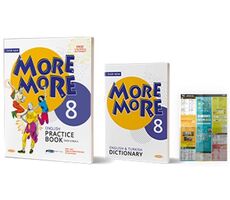 More and More English 8 Practice Book + Dictionary + 3 Poster (3 Kitap Set) Kurmay ELT Yayınları