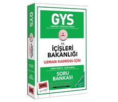 Yargı GYS T.C İçişleri Bakanlığı Uzman Kadrosu İçin Konu Özetli Açıklamalı Soru Bankası