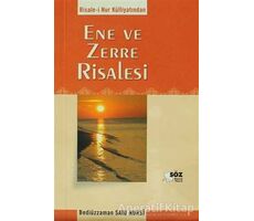 Ene ve Zerre Risalesi Cep boy - Bediüzzaman Said-i Nursi - Söz Basım Yayın