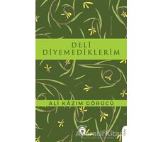 Deli Diyemediklerim - Ali Kazım Görücü - Dorlion Yayınları