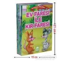 La Fontaine Masalları (10 Kitap+Soru Kitapçığı) - Jean de la Fontaine - Ema Kitap