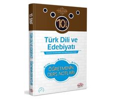 Editör 10. Sınıf Türk Dili ve Edebiyatı Öğretmenin Ders Notları