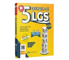 Referans 8. Sınıf LGS Netto Tamamı Video Çözümlü 5 Fasikül Genel Deneme Seti Kolay-Orta-Zor