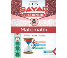 8. Sınıf LGS Sayaç Matematik 20li Deneme - Abdullah Akşit - Evrensel İletişim Yayınları