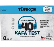 Kafadengi 8. Sınıf Türkçe İlk Kaynağın 30 Kafa Test