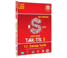 Tonguç Akademi 8. Sınıf T.C. İnkılap Tarihi ve Atatürkçülük Taktikli Soru Bankası
