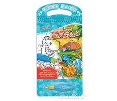 Dinozorlar ile Büyük ve Küçük - Water Magic Boyama Kitabı - Kolektif - Yumurcak Yayınları