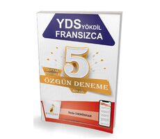 YDS YÖKDİL Fransızca Dijital Çözümlü 5 Özgün Deneme Sınavı