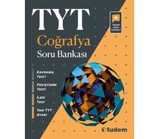 TYT Coğrafya Soru Bankası Tudem Yayınları