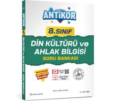 Antikor 8. Sınıf Din Kültürlü ve Ahlak Bilgisi Soru Bankası FDD Yayınları