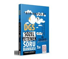 Benim Hocam 2022 Bir Hayale Serisi DGS Sözel Yetenek Tamamı Çözümlü Soru Bankası