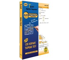 Tasarı 2022 ALES Matematik Sayısal Yetenek Yaprak Test Çek Kopart