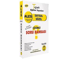 Tasarı 2022 ALES Sayısal Sözel Çözümlü Soru Bankası