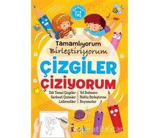 Çizgiler Çiziyorum - Tamamlıyorum Birleştiriyorum - Kolektif - Bıcırık Yayınları