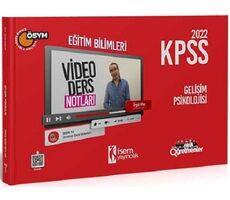 İsem 2022 KPSS Eğitim Bilimleri Gelişim Psikolojisi Video Ders Notları