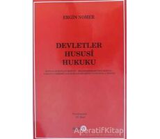 Devletler Hususi Hukuku - Ergin Nomer - Beta Yayınevi