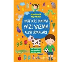 Harfleri Tanıma Yazı Yazma Alıştırmaları - Tuba Öztürk - Bıcırık Yayınları