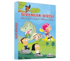 Gizemler Dizisi 4 Kitap Set Teleskop Popüler Bilim