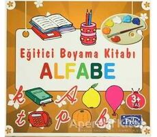 Eğitici Boyama Kitabı - Alfabe - Kolektif - Parıltı Yayınları