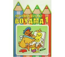 Sevimli Kolay Boyama 1 - Kolektif - Parıltı Yayınları