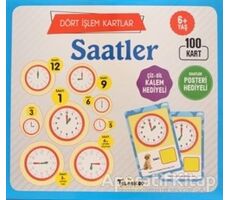 Saatler 6 Yaş Dört İşlem Kartlar - Kolektif - Teleskop Popüler Bilim