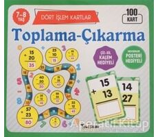 Toplama Çıkarma 7 - 8 Yaş Dört İşlem Kartlar - Kolektif - Teleskop Popüler Bilim