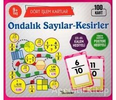 Ondalık Sayılar - Kesirler 9 Yaş Dört İşlem Kartlar - Kolektif - Teleskop Popüler Bilim