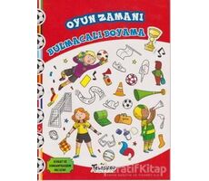 Oyun Zamanı - Bulmacalı Boyama - Kolektif - Teleskop Popüler Bilim