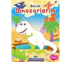 Benim Dinozorlarım - Noktaları Birleştir Çıkartmalı - Kolektif - Parıltı Yayınları