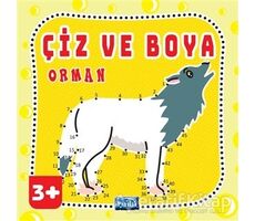 Çiz ve Boya Orman - Kolektif - Parıltı Yayınları