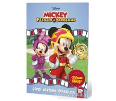 Disney Mickey ve Çılgın Yarışçılar - Çizgi Diziden Öyküler - Kolektif - Beta Kids