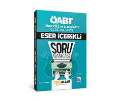 Yediiklim ÖABT Türk Dili ve Edebiyatı Öğretmenliği Eser İçerikli Soru Bankası