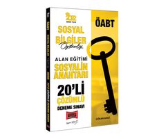 Yargı 2022 ÖABT Sosyal Bilgiler Öğretmenliği Sosyalin Anahtarı Çözümlü 20’li Deneme