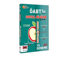 Yargı 2022 ÖABT Sosyal Bilgiler Öğretmenliği Sosyalin Yarısı Tamamı Çözümlü 15 Deneme