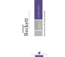 Seçilmiş Şiirler - Samuel Beckett - Ayrıntı Yayınları