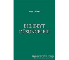 Ehlibeyt Düşünceleri - Rıza Güneş - Can Yayınları (Ali Adil Atalay)